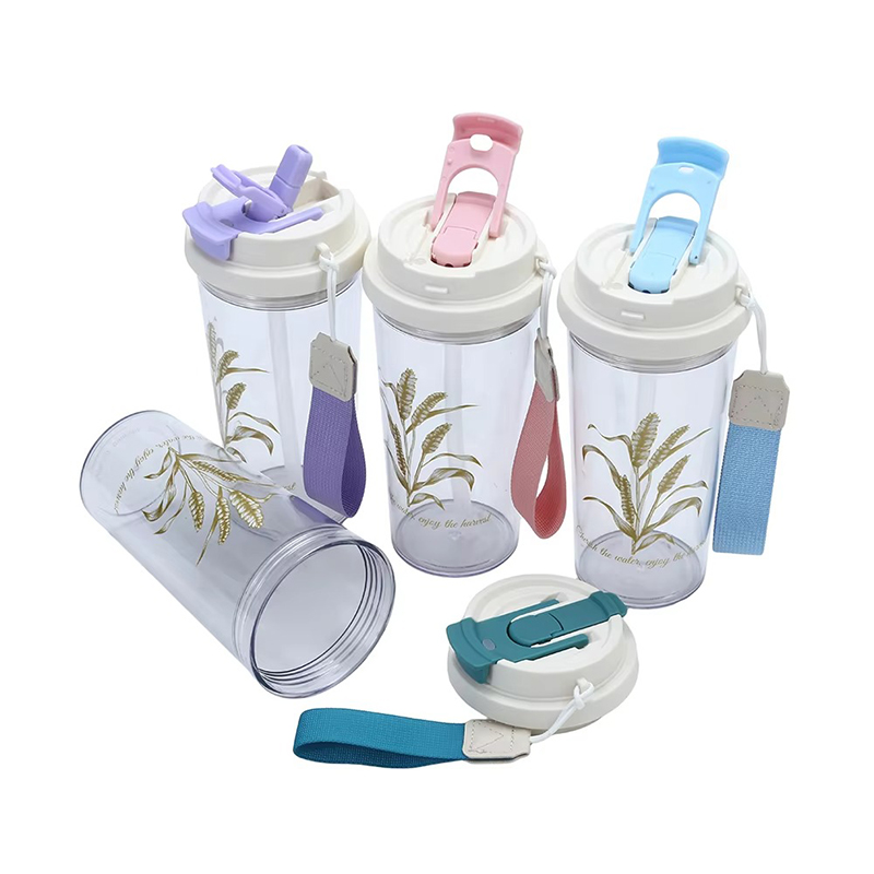 Портативный спортивный красивый пластиковый тумблер