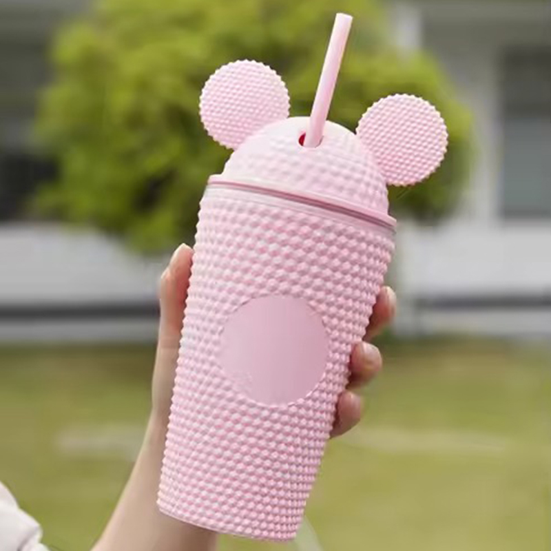 Текстура с шипами двойной слой пластиковый тумблер