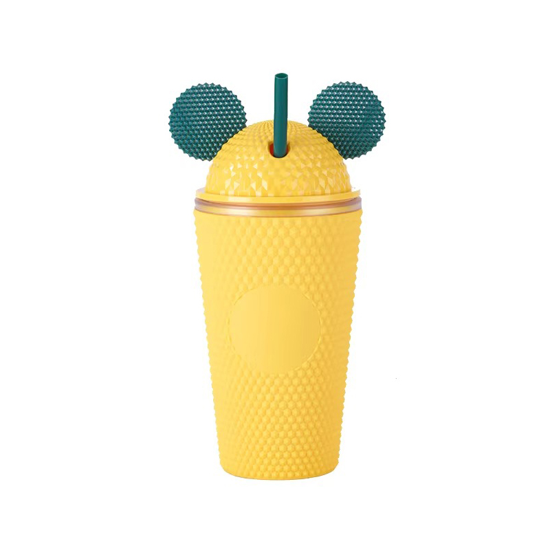 Текстура с шипами двойной слой пластиковый тумблер