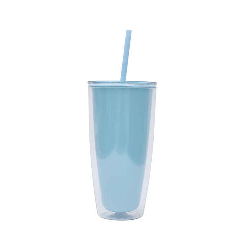 Многоразовый двойной изоляционный пластиковый тумблер