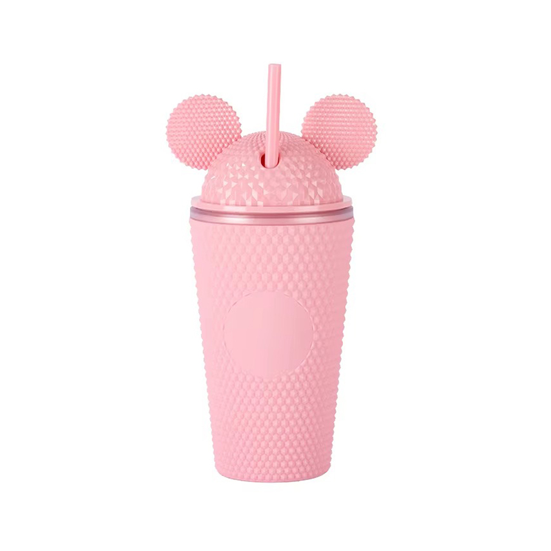 Текстура с шипами двойной слой пластиковый тумблер