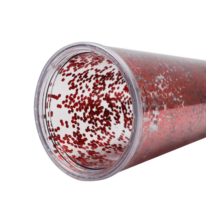 Градиент яркий блеск пластиковый тумблер