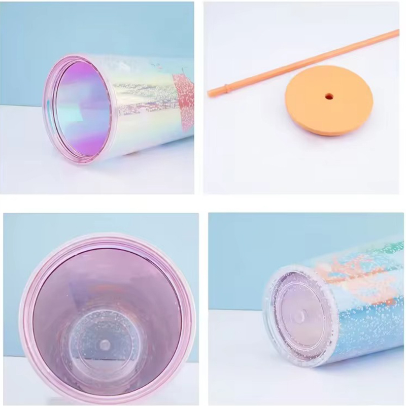 Мультипликационная бутылка бутылка бутылки с водой пластиковый тумблер