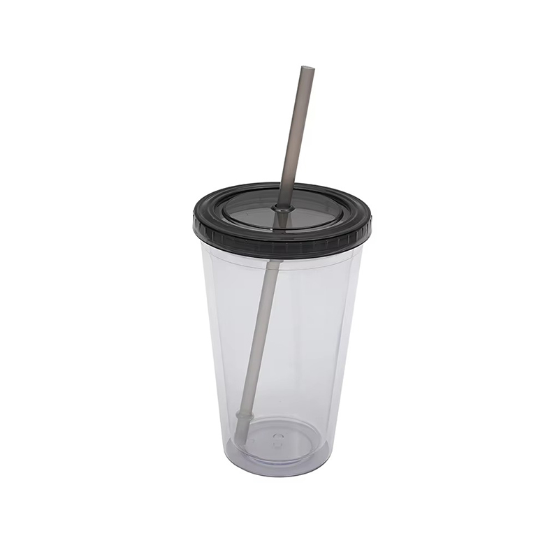 Красочная простая водяная чашка пластиковой тумблер